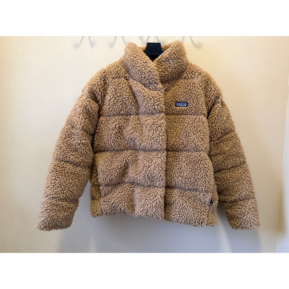 Patagonia Recycled High Pile Fleece Down Women's Jacket Size Large - Picture 2 of 11